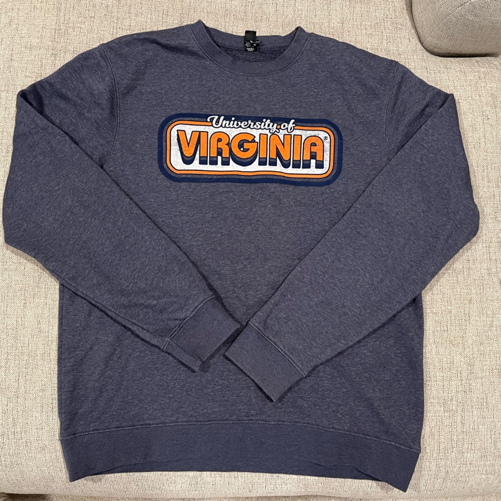 District Men's Crewneck Sweater - Navy